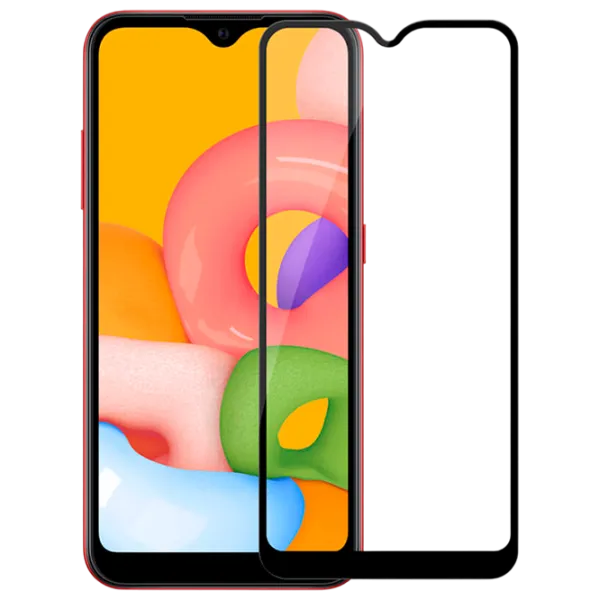 Защитное стекло Samsung Galaxy A01 Pick Me / 3D photo 1
