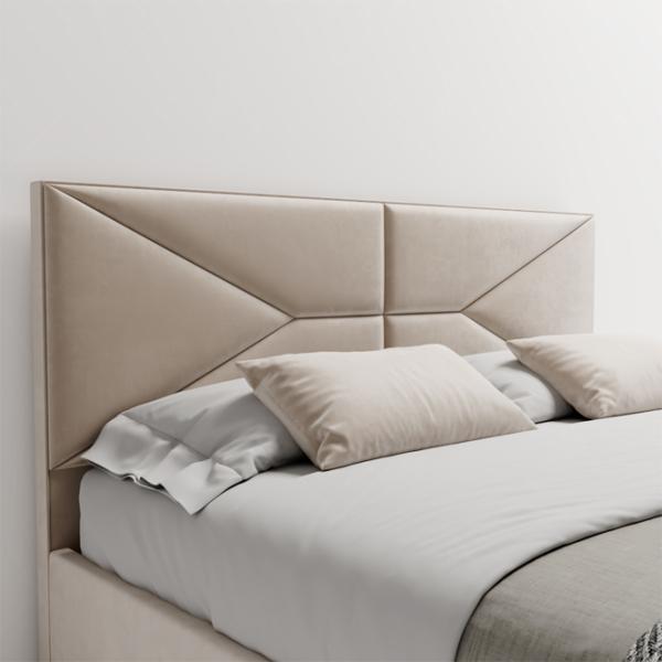 Кровать My-Style my-Rina Deco 200 x 200 см / Фанера / Светло Серый photo 2