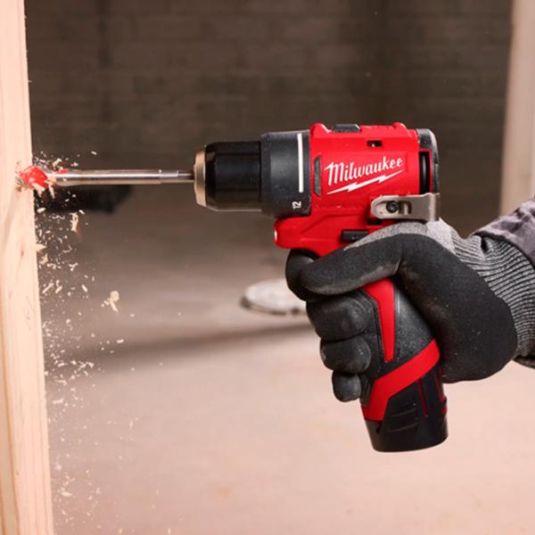 Шуруповерт Milwaukee M12BLDDRC-0 1550 об/мин photo 5