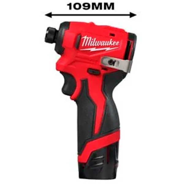 Шуруповерт Milwaukee M12BLIDRC-202C 3000 об/мин photo 6