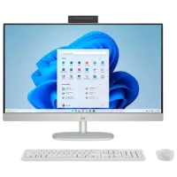 All-in-One PC HP AIO 27" Full HD Core Ultra 7/ cr1031ci/ 16 GB/ 512 GB/ White