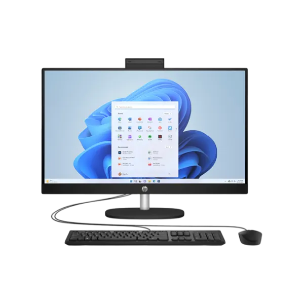 Моноблок HP AIO 23.8" Full HD Ryzen 5/ 24-cr0074ci/ 16 ГБ/ 512 ГБ/ Черный photo 1