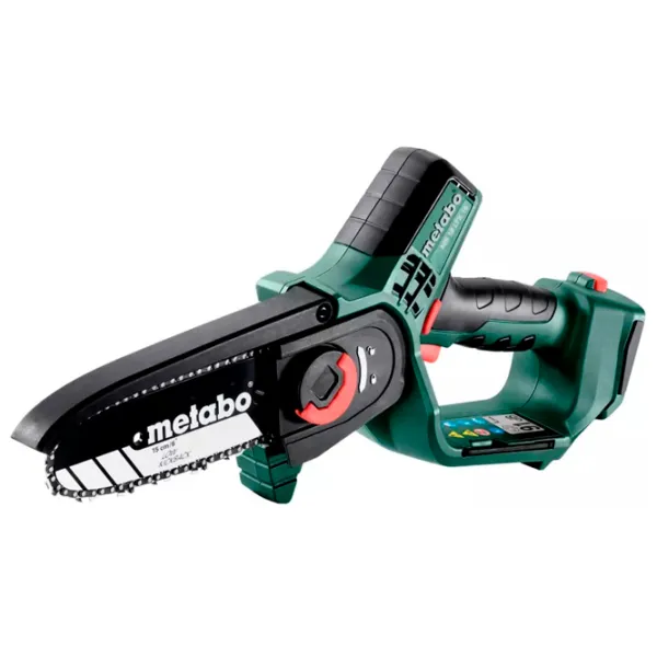 Fierăstrău cu lanţ Metabo MS 18 LTX 15 Cu acumulator/ Green photo 1