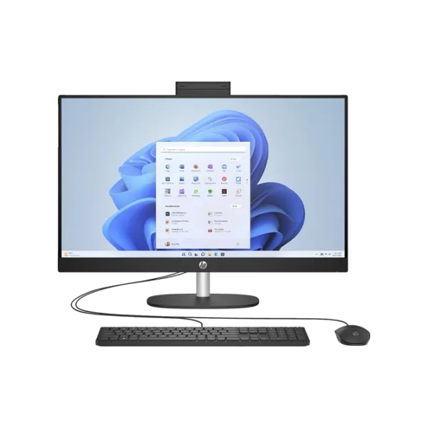 All-in-One PC HP AIO 27" Full HD Core i3/ 27-cr0039ci/ 8 GB/ 512 GB/ Black photo 1