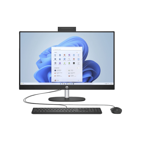 All-in-One PC HP AIO 27" Full HD Core i3/ 27-cr0039ci/ 8 GB/ 512 GB/ Black photo 1