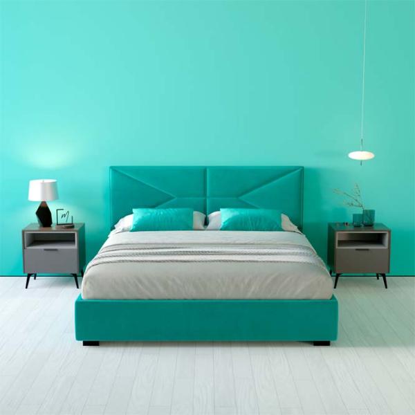 Кровать My-Style my-Rina Galaxy 140 x 200 см / Фанера / Бирюзовый photo 5