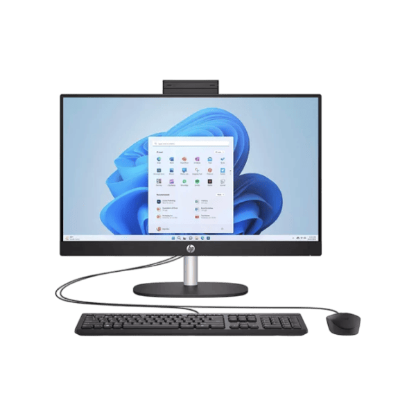 All-in-One PC HP AIO 24" Full HD Ryzen 3/ 24-cr0023ci/ 8 GB/ 512 GB/ Black photo 1
