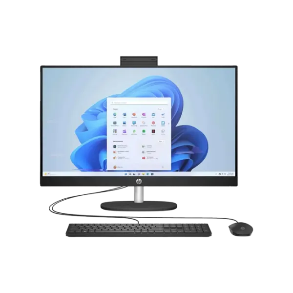 All-in-One PC HP AIO 27" Full HD Core i3/ 27-cr0037ci/ 8 GB/ 512 GB/ Black photo 1