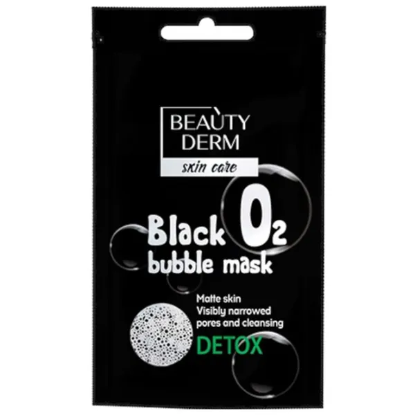 Mască pentru față Beauty Derm Black Bubble Mască / Toate tipurile photo 1