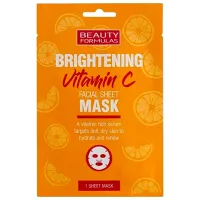 Mască pentru față Beauty Formulas Brightening Vitamin C Mască / Toate tipurile