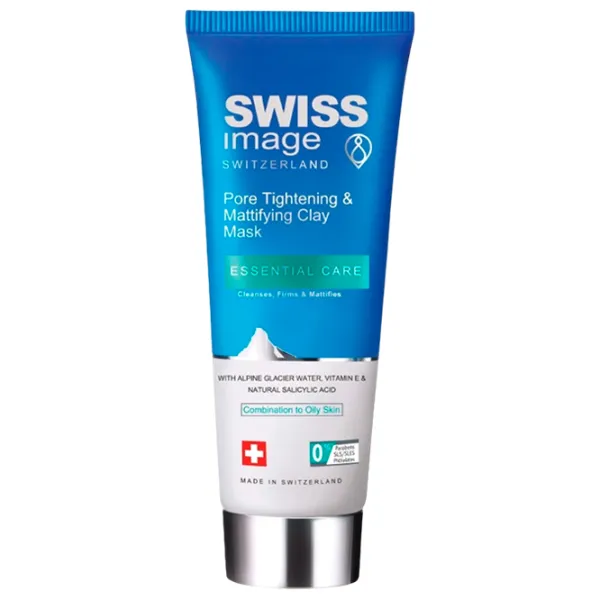 Mască pentru față Swiss Image Pore Tightening & Mattifying Clay Mask Mască / Toate tipurile photo 1
