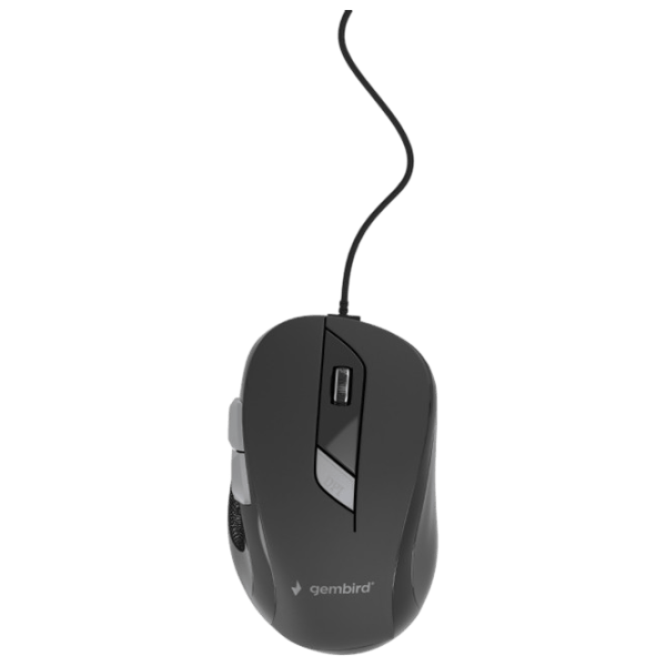 Mouse Gembird MUS-6B-01 Black photo 1