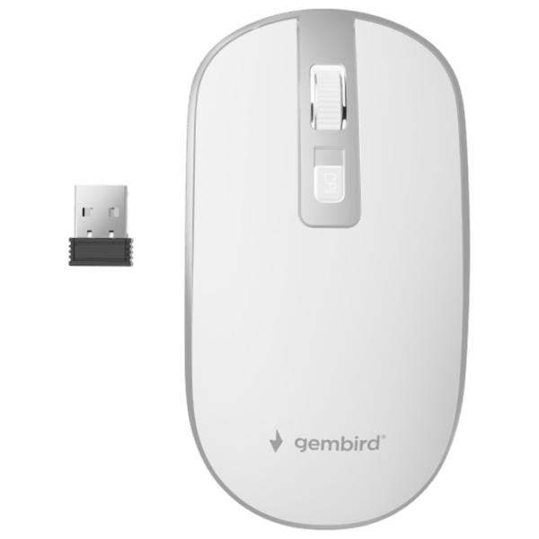 Мышь Gembird MUSW-4B-06-WS Белый photo 1