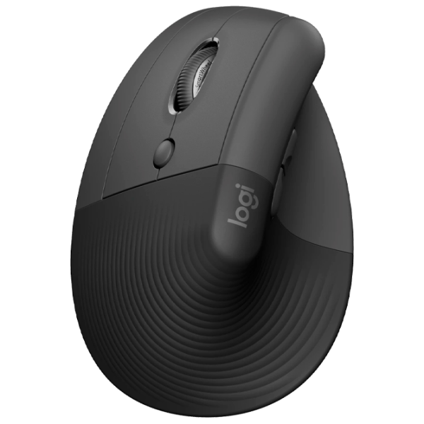Mouse Logitech Lift Left Vertical Black photo 1
