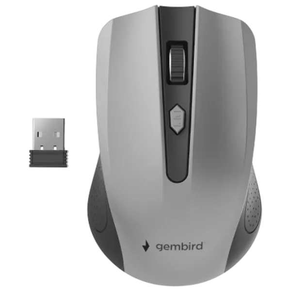 Mouse Gembird MUSW-4B-04-BG Gray photo 1