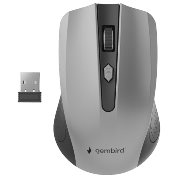 Mouse Gembird MUSW-4B-04-BG Gray photo 1