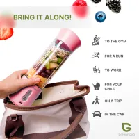 Портативный блендер Greennovo 500 150 Вт / Розовый photo 4