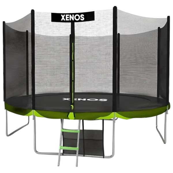 Trambulină Xenos XT-12FT   / Green / Diametru - 366 cm photo 1
