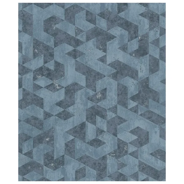 Обои Grandeco Elune Синий / Геометрический photo 1