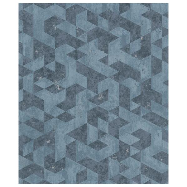 Обои Grandeco Elune Синий / Геометрический photo 1