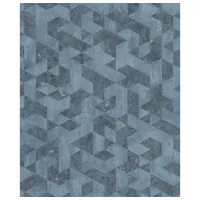 Обои Grandeco Elune Синий / Геометрический