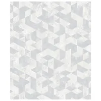 Tapete Grandeco Elune White / Geometric