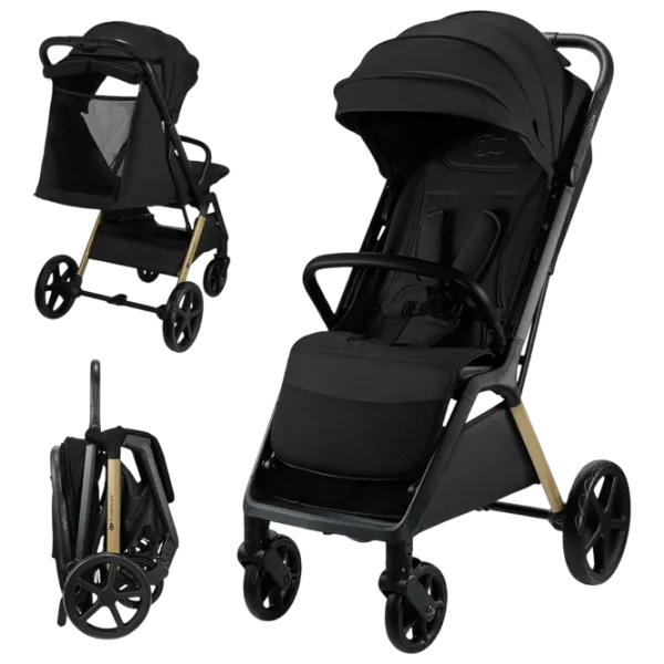 Cărucior pentru copil KinderKraft Loom  KSLOOM00BLK0000/ Black photo 6