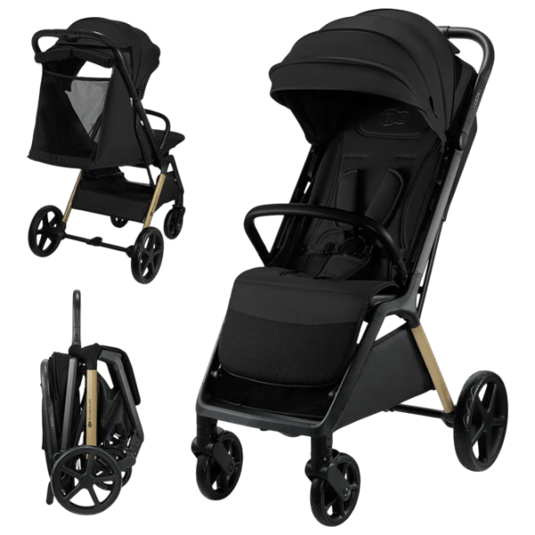 Cărucior pentru copil KinderKraft Loom  KSLOOM00BLK0000/ Black photo 6