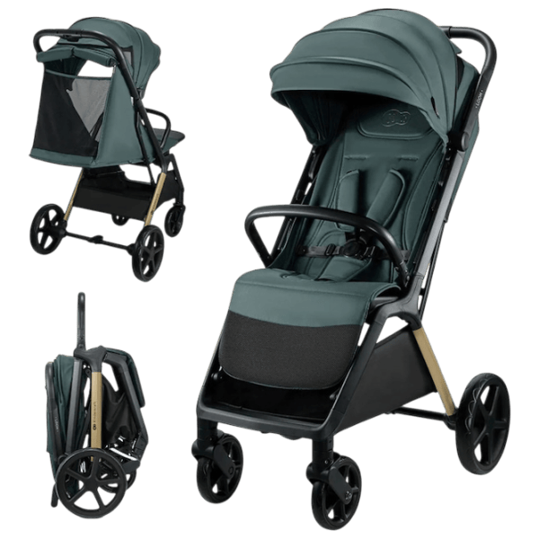 Cărucior pentru copil KinderKraft Loom  KSLOOM00GRE0000/ Green photo 5