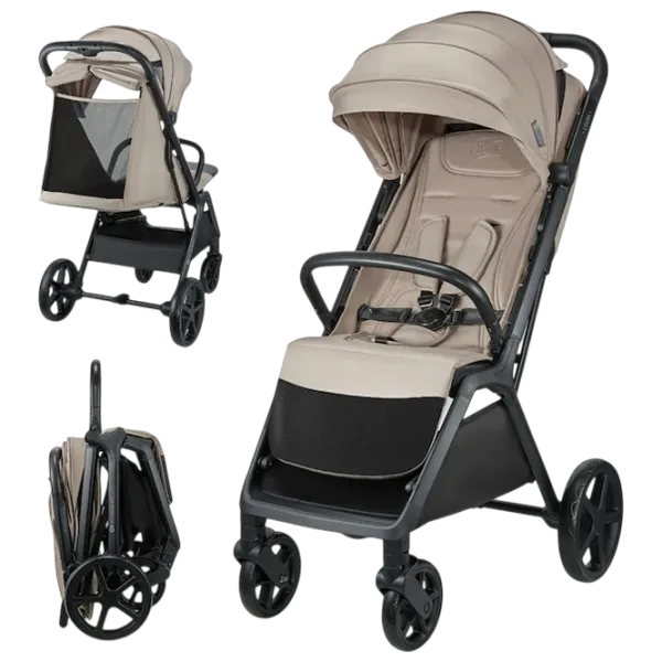 Cărucior pentru copil KinderKraft Loom  KSLOOM00BEG0000/ Beige photo 4