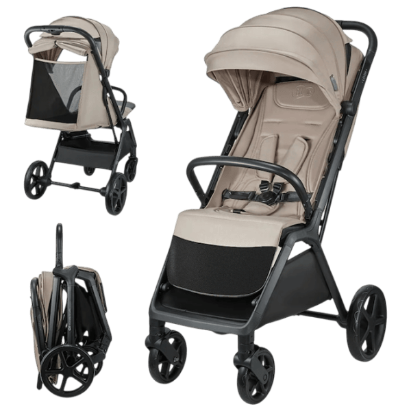 Cărucior pentru copil KinderKraft Loom  KSLOOM00BEG0000/ Beige photo 4