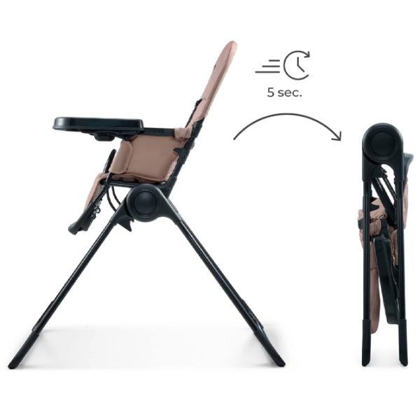 Scaun de masă KinderKraft Binci (KHBINC00BEG0000) / 6 luni / Beige  photo 2
