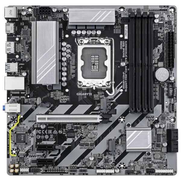Placă de bază Gigabyte B860M D3HP mATX / Intel B860M  photo 1