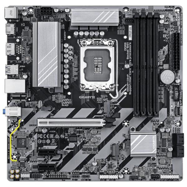 Placă de bază Gigabyte B860M D3HP mATX / Intel B860M  photo 1