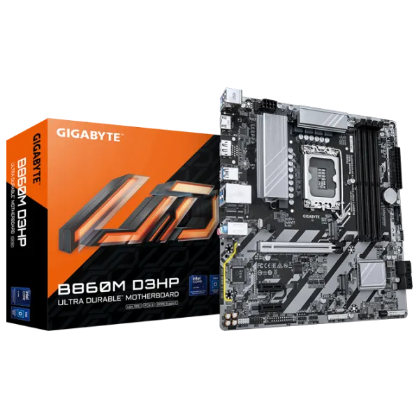 Placă de bază Gigabyte B860M D3HP mATX / Intel B860M  photo 4