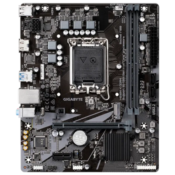 Материнская плата Gigabyte H610M K DDR4 2.0 ATX / Intel H610M photo 1