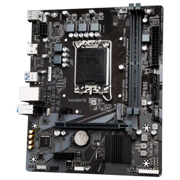Материнская плата Gigabyte H610M K DDR4 2.0 ATX / Intel H610M photo 2