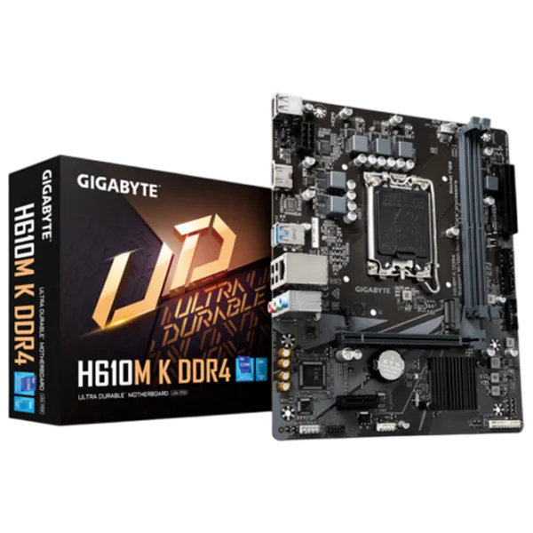 Материнская плата Gigabyte H610M K DDR4 2.0 ATX / Intel H610M photo 5