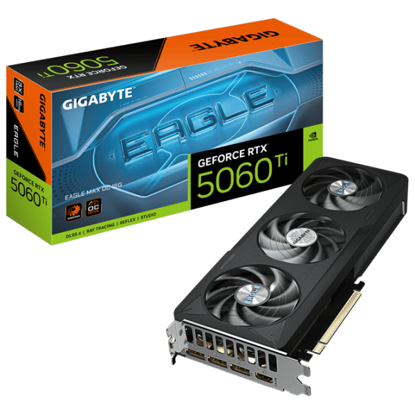 Placă video Gigabyte GeForce RTX 5060 Ti EAGLE MAX OC PCI Express x16 5.0 / 16 GB photo 7