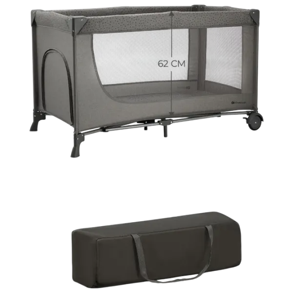 Țarc pentru copii KinderKraft Joy2 (KLJOY02DGR00000) 0 luni - 3 ani / Gray photo 3