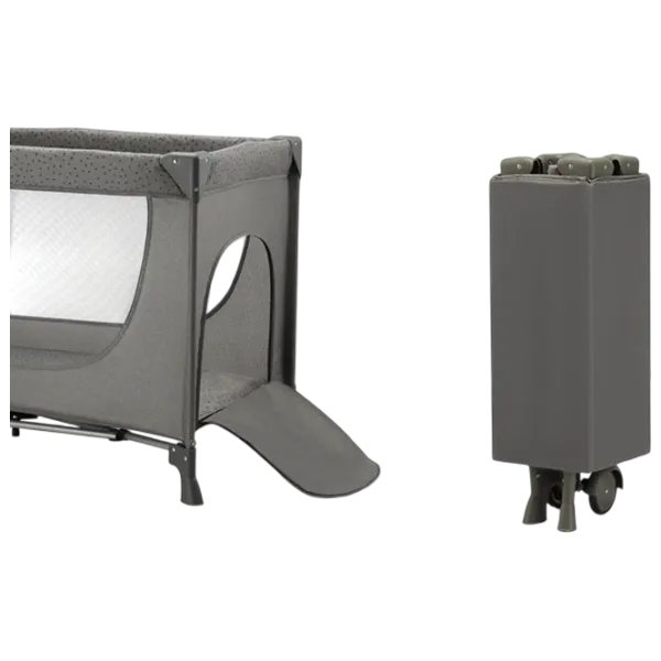 Țarc pentru copii KinderKraft Joy2 (KLJOY02DGR00000) 0 luni - 3 ani / Gray photo 4