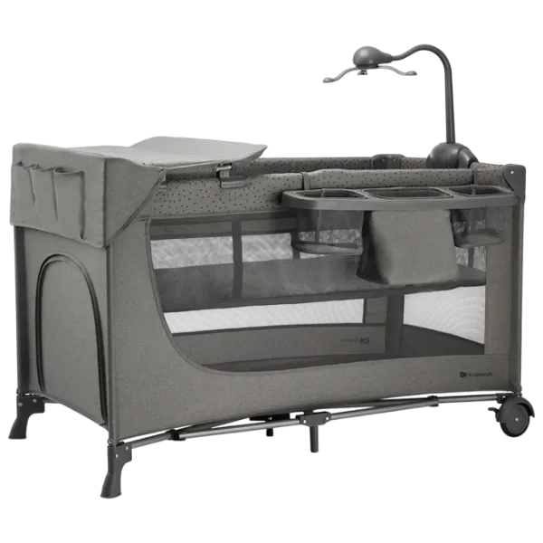 Țarc pentru copii KinderKraft Joy2 (KLJOY02DGR000AC) 0 luni - 3 ani / Gray photo 1