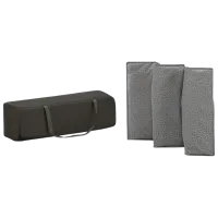 Țarc pentru copii KinderKraft Joy2 (KLJOY02DGR000AC) 0 luni - 3 ani / Gray photo 6