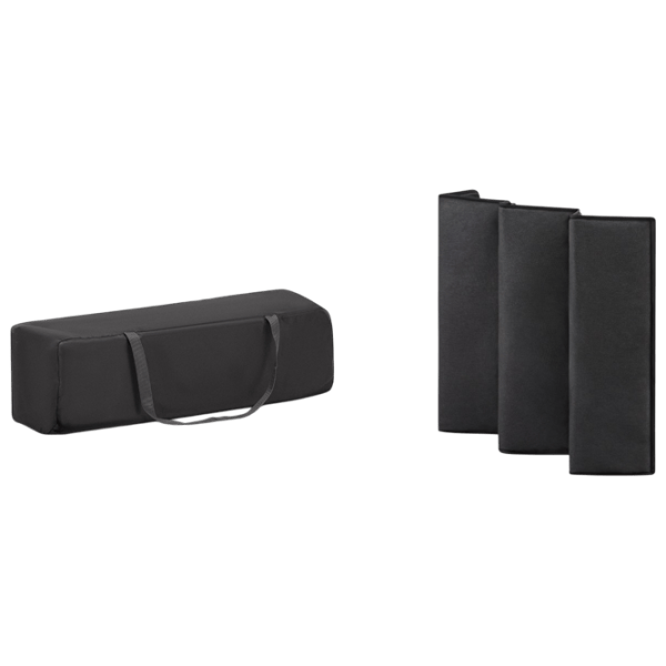 Țarc pentru copii KinderKraft Joy2 Happy Chapes (KLJOY02HAP00000) 0 luni - 3 ani / Gray photo 4