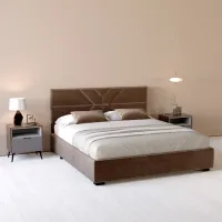 Кровать My-Style my-Sona Galaxy 200 x 200 см / Фанера / Тёмно-коричневый photo 5
