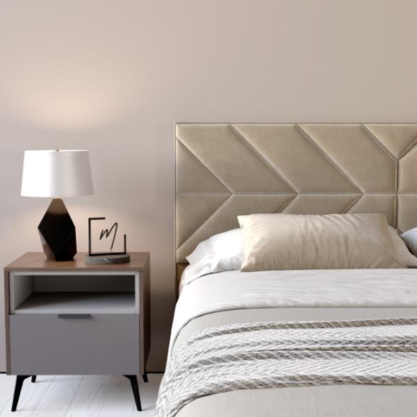 Pat My-Style my-Lora Deco 160 x 200 cm / Placaj / Cappucino photo 7
