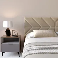 Кровать My-Style my-Lora Deco 200 x 200 см / Фанера / Капучино photo 7