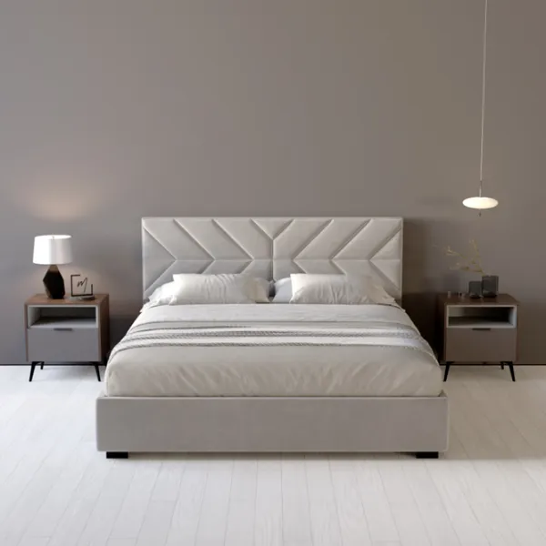 Кровать My-Style my-Lora Deco 90 x 200 см / Фанера / Серый photo 6