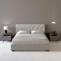 Кровать My-Style my-Lora Deco 160 x 200 см / Фанера / Серый photo 6
