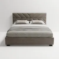 Кровать My-Style my-Lora Deco 200 x 200 см / Фанера / Тёмно-серый photo 3